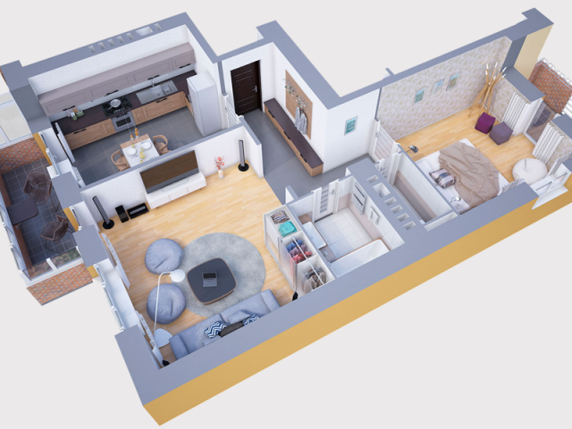 Ремонт двухкомнатной квартиры